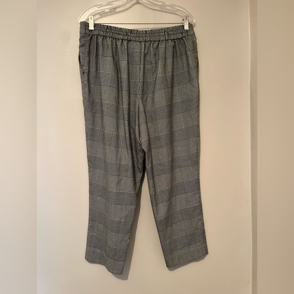 Worthington Plaid Cropped Dress Pants – Size 10 - Picture 3 of 12